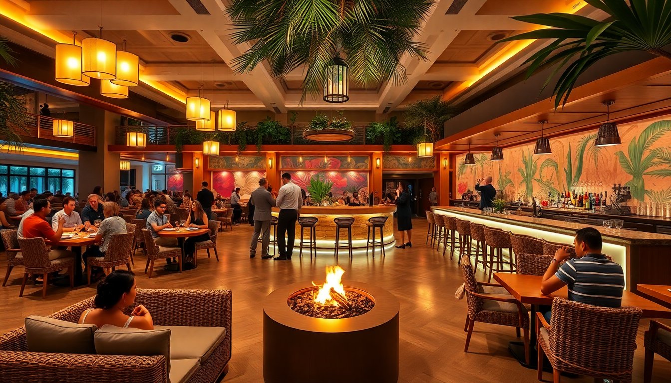 tropical nightlife buffet emberslasvegasx